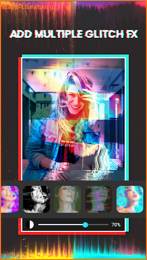 3D Glitch Photo Effects - Camera VHS Camcorder screenshot