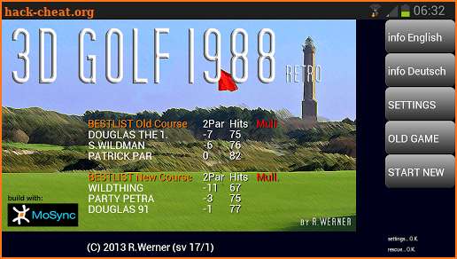 3D Golf 1988 Retro Full screenshot