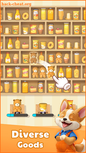 3D Goods Store: Sorting Games screenshot