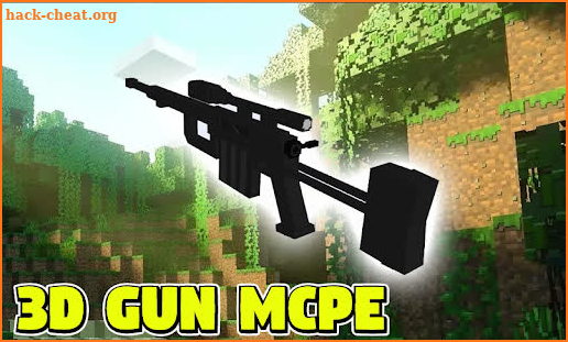 3D Gun Mod Minecraft PE screenshot