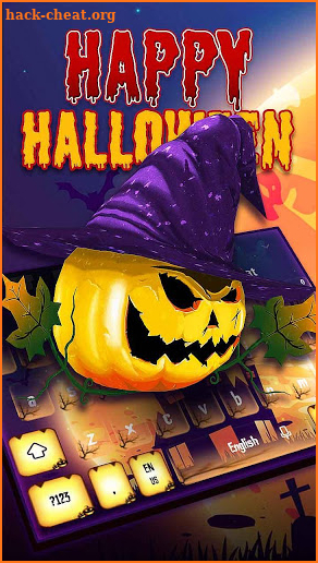3D Happy Halloween Keyboard screenshot