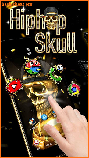 3D Hip-Hop Skull screenshot
