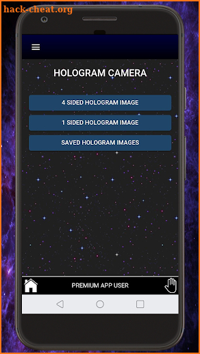 3d hologram - Holo-display screenshot