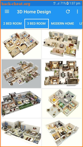 3D Home Designs: House Plan Designs & Videos screenshot