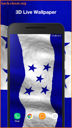 3D Honduras Flag Live Wallpaper screenshot