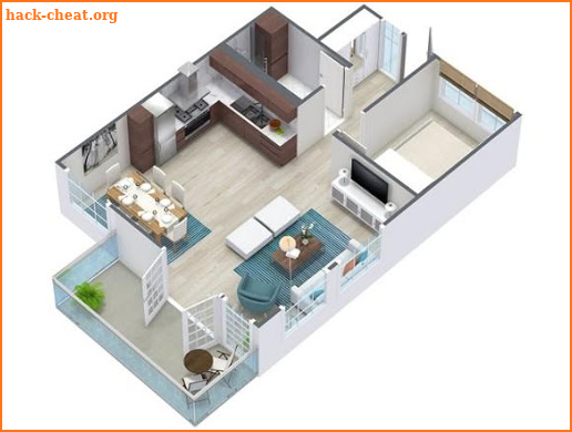 3D House Plan Design screenshot
