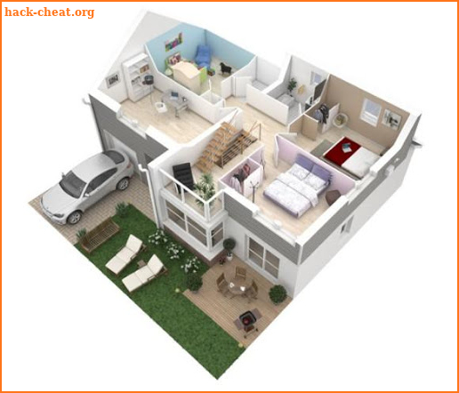 3D House Plan Design screenshot