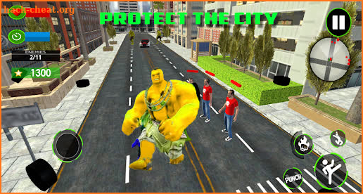 3D Incredible Monster Hero Crime City Survival screenshot