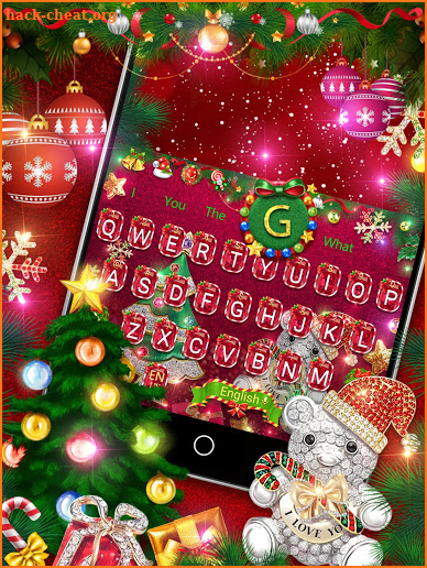 3D Joyful Christmas Keyboard screenshot