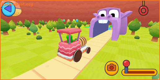 3D Kids Train Game - Free Train Driving Games screenshot