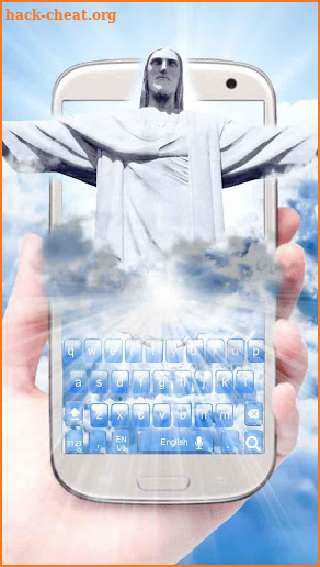 3D Live Jesus Christ Keyboard screenshot