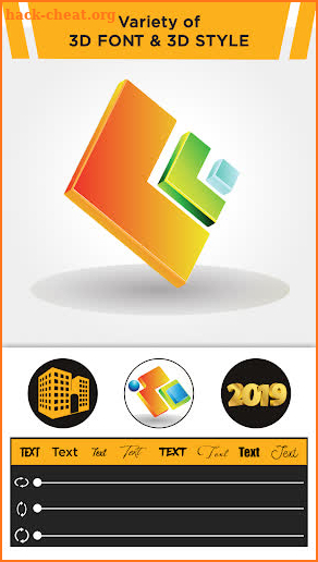 3D Logo Maker: Create 3D Logo and 3D Design Free screenshot