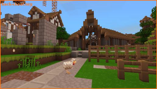 3D Lucky Craft : Crafting House Building Games screenshot
