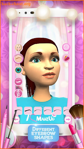 3D Makeup Games For Girls screenshot