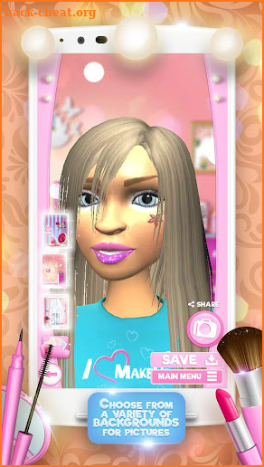 3D Makeup Games For Girls screenshot