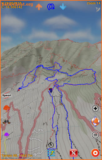 3D maps (Terrain) screenshot