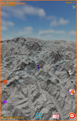 3D maps (Terrain) screenshot
