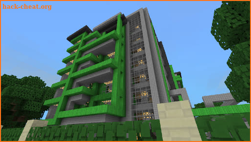 3D MaxCraft Craftsman Building City screenshot