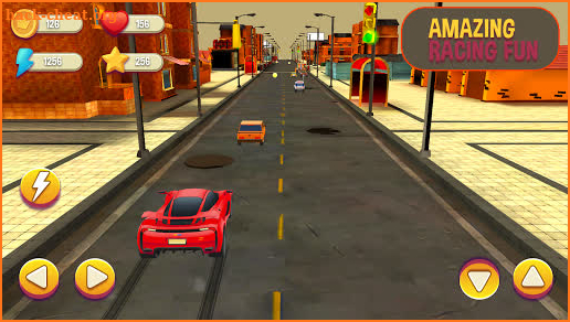 3D Mini Toon Car Racing | Toon Car Simulator Games screenshot