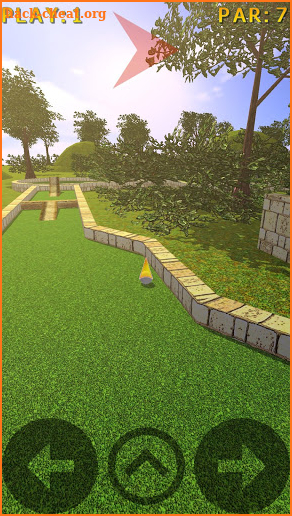 3D Minigolf (Hard) screenshot