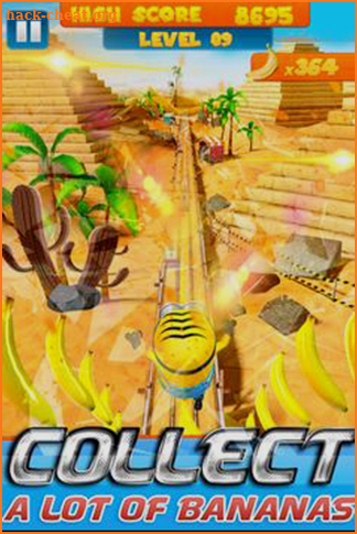 3D Minion Run Adventure : Banana Rush 2 screenshot