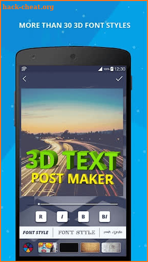3D Name on Pics - 3D Text screenshot