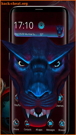 3d neon panther screenshot