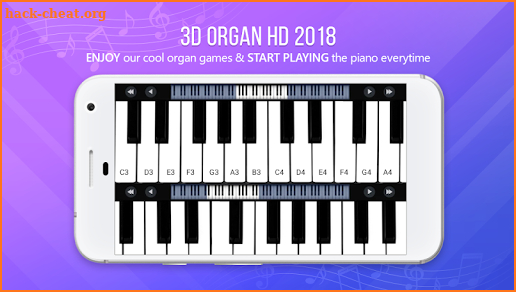 3D ORG - Org Keyboard Music, 3D Piano screenshot