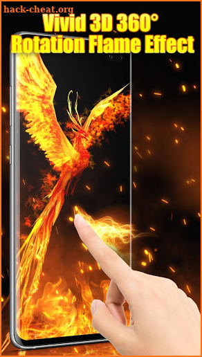 3D Phoenix Live Wallpaper screenshot