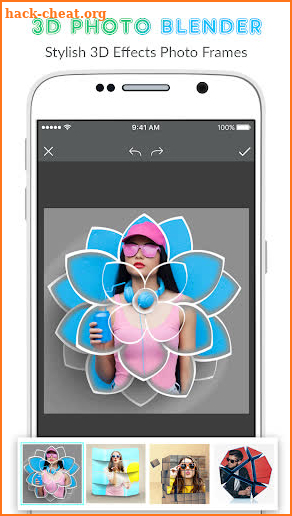 3D Photo Effect Editor App : 3D Photo Blender screenshot