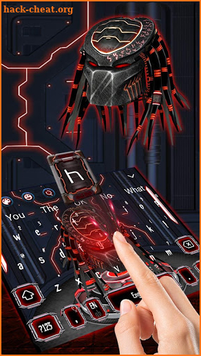 3d Predator Black Red keyboard screenshot