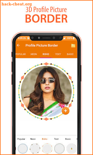 3D Profile Picture Border screenshot