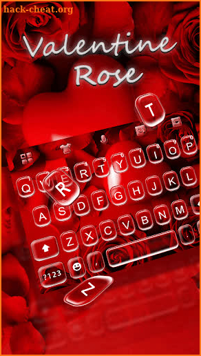 3D Romantic Love Theme Keyboard screenshot