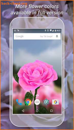 3D Rose Live Wallpaper Free screenshot
