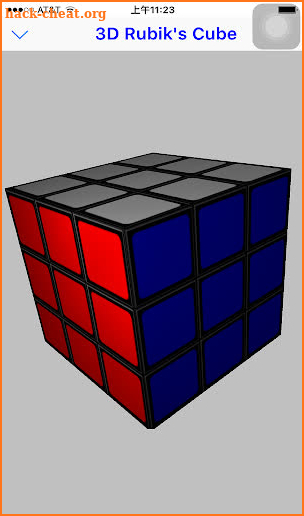 3D Rubik's Cube screenshot