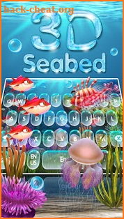 3D Seabed Keyboard screenshot