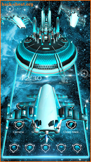 3D Spaceship Galaxy Launcher screenshot