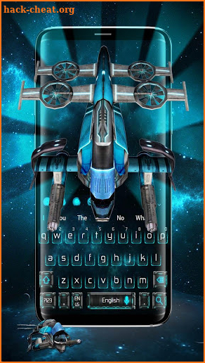3d Spaceship keyboard screenshot