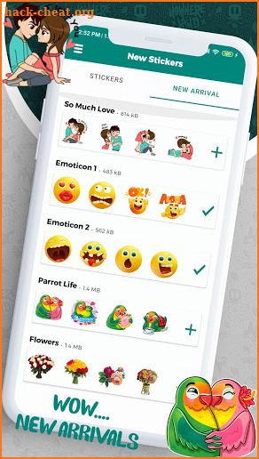 3d Stickers - New Stickers for Whatsapp 2020 screenshot