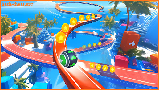 3D Super Rolling Ball Race screenshot