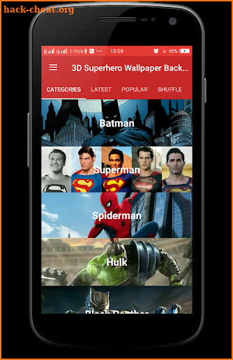 3D Superhero Wallpaper Background 2019 screenshot