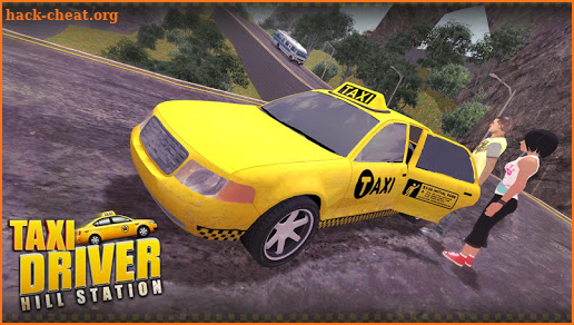 3D Taxi Driver - Hill Station screenshot