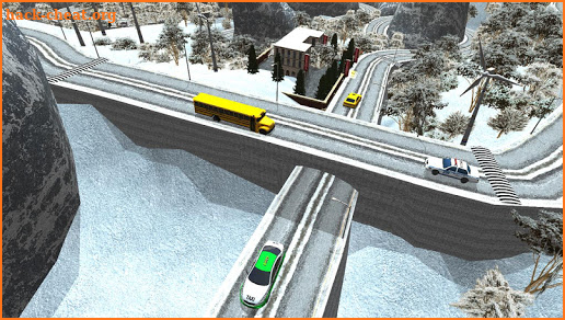 3D Taxi Driver - Hill Station screenshot