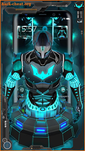 3D Tech Hero Theme screenshot