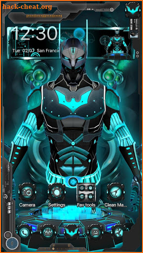3D Tech Hero Theme screenshot