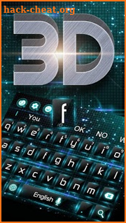 3D Tech Hologram Keyboard screenshot