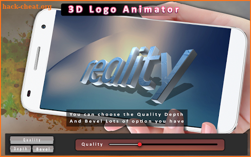 3D Text Animated-3D Logo Animations;3D Video Intro screenshot