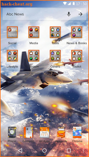 3D Theme - Aircraft Combat Cool 3D Wallpaper screenshot