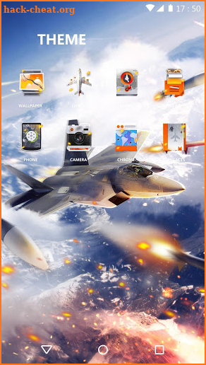 3D Theme - Aircraft Combat Cool 3D Wallpaper screenshot