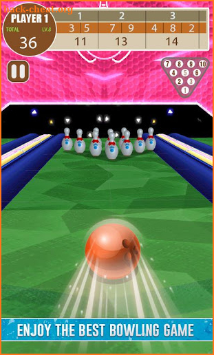 3D Top Bowling Game - World Bowling League 3D screenshot